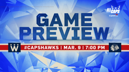 Caps Come Home to Host Hawks