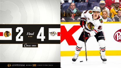 Chicago Blackhawks Nashville Predators game recap February 26 2026