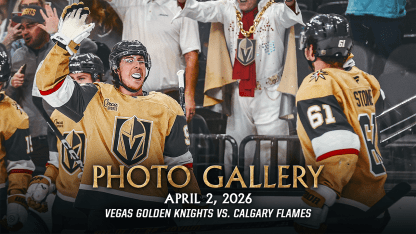 PHOTO GALLERY | Vegas Golden Knights vs. Calgary Flames | April 4, 2026