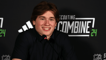Top Prospects Meet Media at NHL Scouting Combine