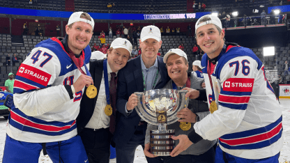 Skjei, McCarron, Preds Staff Win Gold With Team USA at IIHF World Championship - 2025_05_25