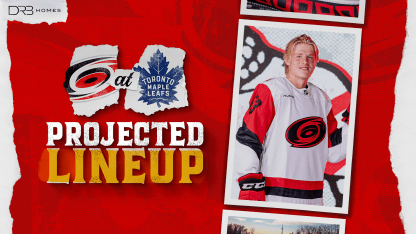 Projected Lineup: November 9 at Toronto
