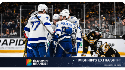 Mishkin's Extra Shift: Tampa Bay Lightning 3, Boston Bruins 2 - SO