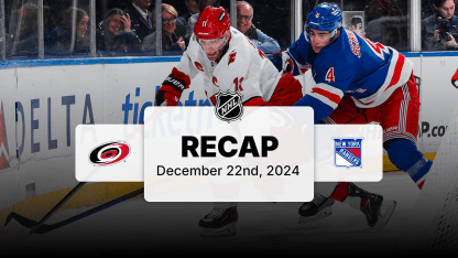 CAR at NYR | Recap