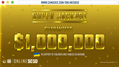 CFKF - Online 50_50 - Super Jackpot - March 9 - Media Wall