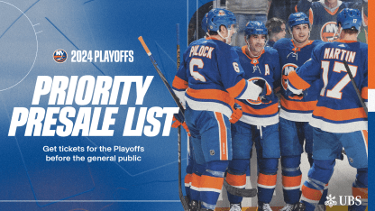 Join the 2024 Playoffs Priority Presale List