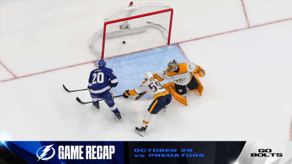 Recap: Tampa Bay Lightning 3, Nashville Predators 2 - OT