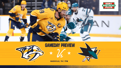 Sharks vs. Predators Preview