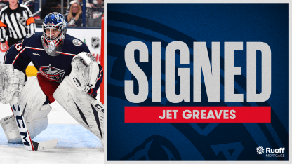 blue jacket sign jet greaves to two year contract