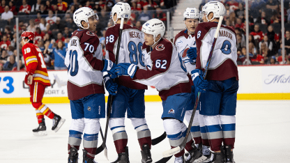 Lehkonen anota tras pase de Makar