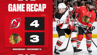 Game Recap | Blackhawks vs. Devils