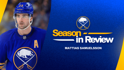 buffalo sabres mattias samuelsson 2024-25 season recap season in review stats