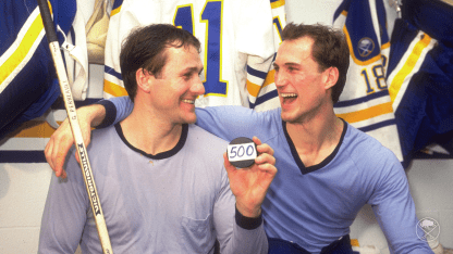 PHOTOS | Gilbert Perreault's 500th Goal