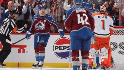 Landeskog's first of the season