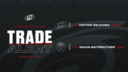 Canes Acquire Viktor Neuchev From Buffalo