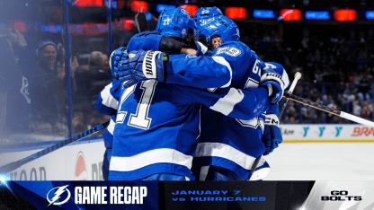 Recap: Tampa Bay Lightning 3, Carolina Hurricanes 2