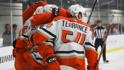 Recap: Gauthier Leads Ducks to 4-3 Win in Rookie Faceoff Opener