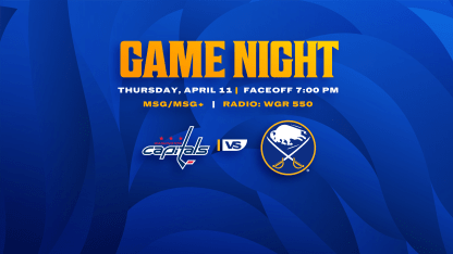 buffalo sabres vs washington capitals game night april 11 how to watch players to watch 