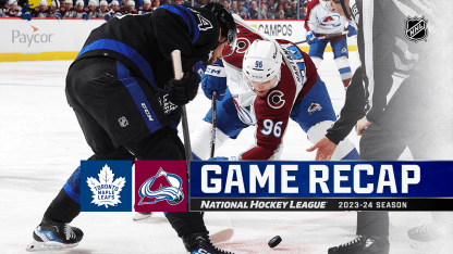 Toronto Maple Leafs Colorado Avalanche game recap February 24