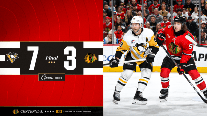 Pittsburgh Penguins Chicago Blackhawks game recap December 28 2025