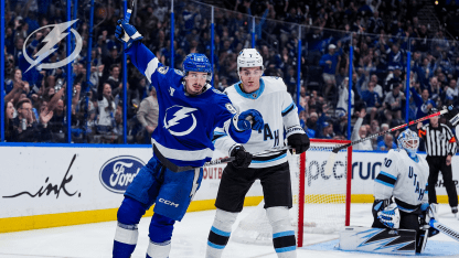 ‘It really means a lot’: forward Ggage Goncalves re-signs with Tampa Bay Lightning on two-year deal