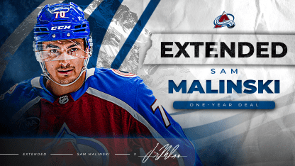 Avalanche Signs Malinski