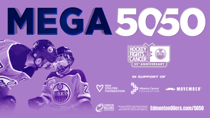 RELEASE: Oilers Mega 50/50 to fight cancer in Oil Country