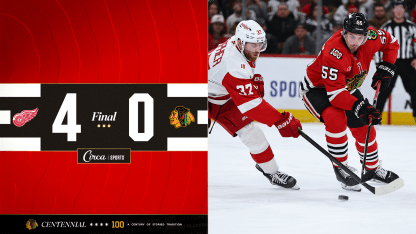 Blackhawks Stumble in Loss to Red Wings