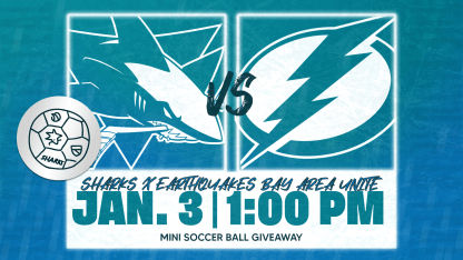 Sharks x Earthquakes Bay Area Unite