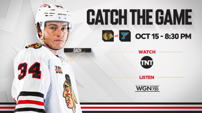 PREVIEW: Blackhawks Face Blues in Wednesday Night Clash