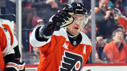 Konecny scores on breakaway