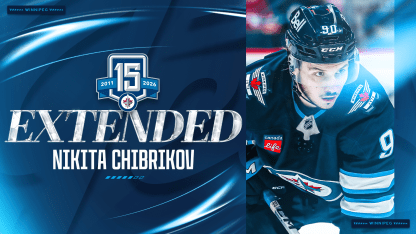 RELEASE: Jets sign Chibrikov to a two-year contract extension