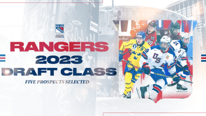 Rangers 2023 NHL Draft Class