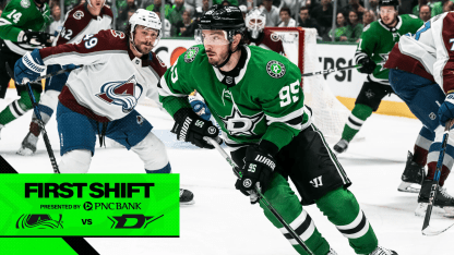 First Shift: Dallas Stars look to continue resiliency in Game 2 against Colorado Avalanche