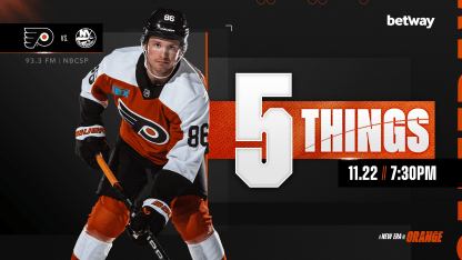 5 Things: Flyers @ Islanders