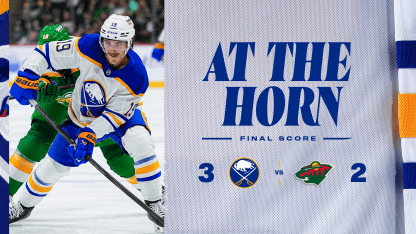 buffalo sabres minnesota wild recap highlights