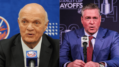 Trainer Patrick Roy und General Manager Lou Lamoriello bleiben bei New York Islanders