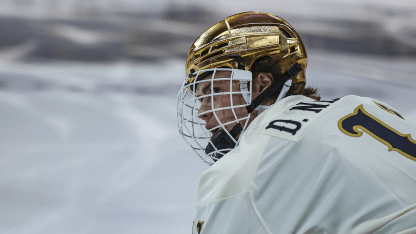 Nelson Growing and Thriving at Notre Dame, Looks Ahead to Isles Development Camp before Junior Season