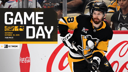Game Preview: 10.25.25 vs. Columbus Blue Jackets