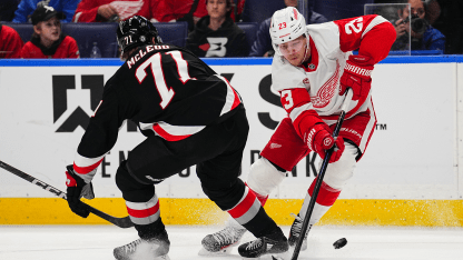 RECAP: Red Wings battle back but come up short in Buffalo, 5-3