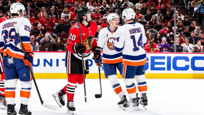 New York Islanders Chicago Blackhawks game recap December 30 2025