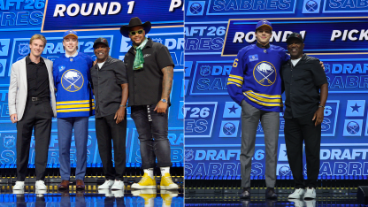 Buffalo Sabres finish busy week with Daxon Rudolph, Ilia Morozov picks