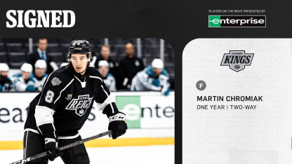 LA-Kings-Sign-Forward-Martin-Chromiak-To-a-One-Year-Contract