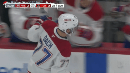 MTL@FLA: Dach marque un but c. Spencer Knight