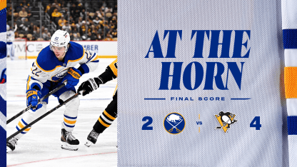 buffalo sabres pittsburgh penguins recap highlights score