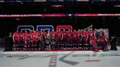 Alex Ovechkin's 1500 Games / 900 Goals Ceremony