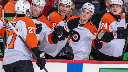 PHI@DET: Cates scores PPG against John Gibson