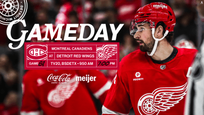 PREVIEW: Red Wings look to keep playoff hopes alive Monday against visiting Canadiens