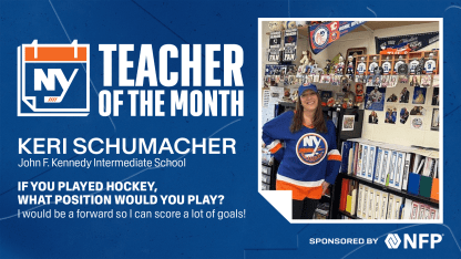 Islanders Teacher of the Month: Keri Schumacher
