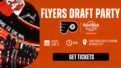 Flyers Draft Party | Presented by Hard Rock Hotel & Casino